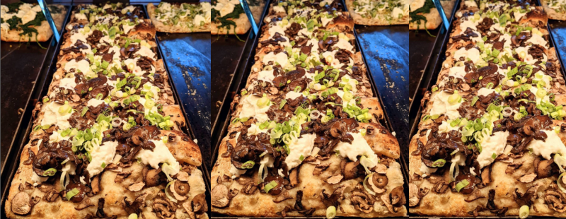 mushroom pizza